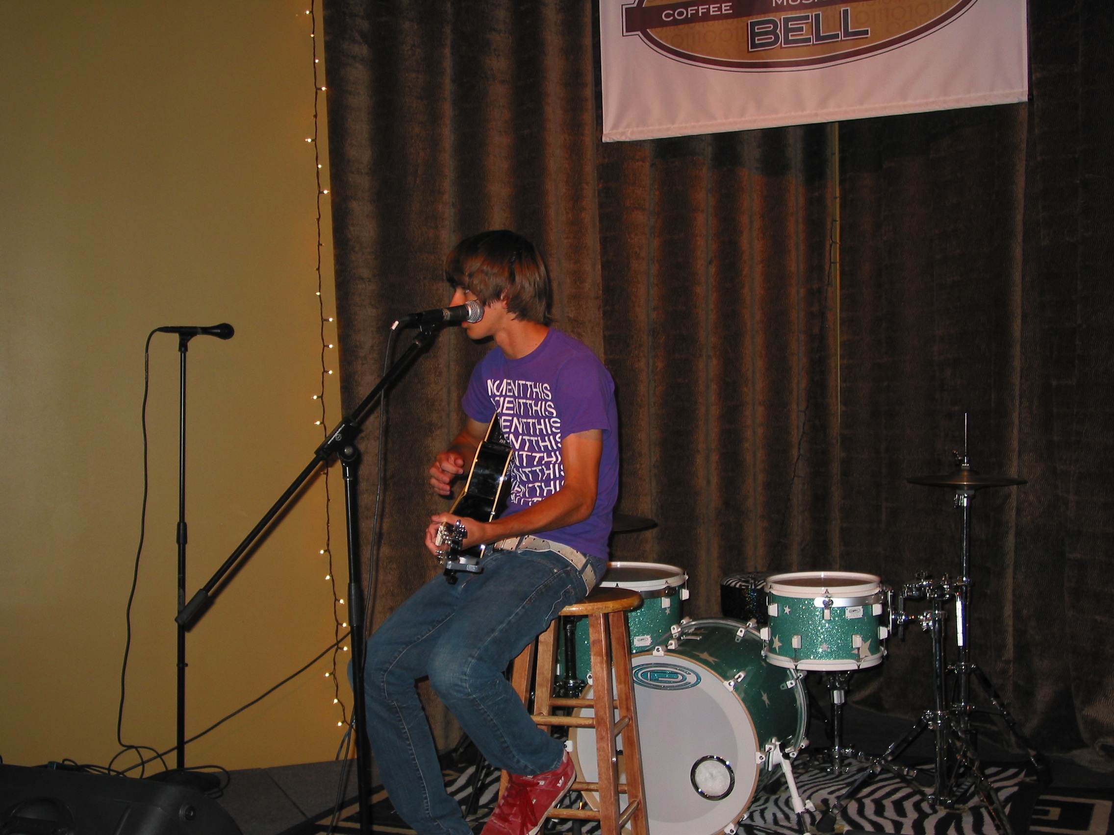 Ace during sound check